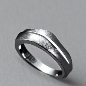 This platinum ring is the perfect Christmas gift for a woman in her twenties.
