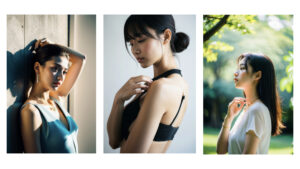 AIで撮影モデルを生成して色んなロケ地でジュエリーの着用画像を作成してみた -Stable DiffusionとBRAV7-